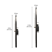 Gwiaździstej nocy nad rodanem Van Gogh zegar-sztuka ścienny zegarek cichy cichy okrągły zegar akrylowy do salonu dekoracja sypialni 3